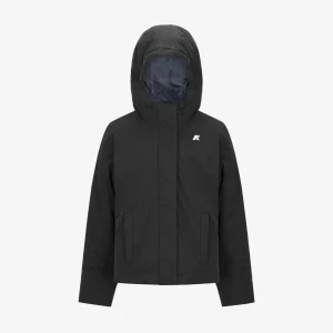 GIUBBINO MARMOTTA NERO K-WAY