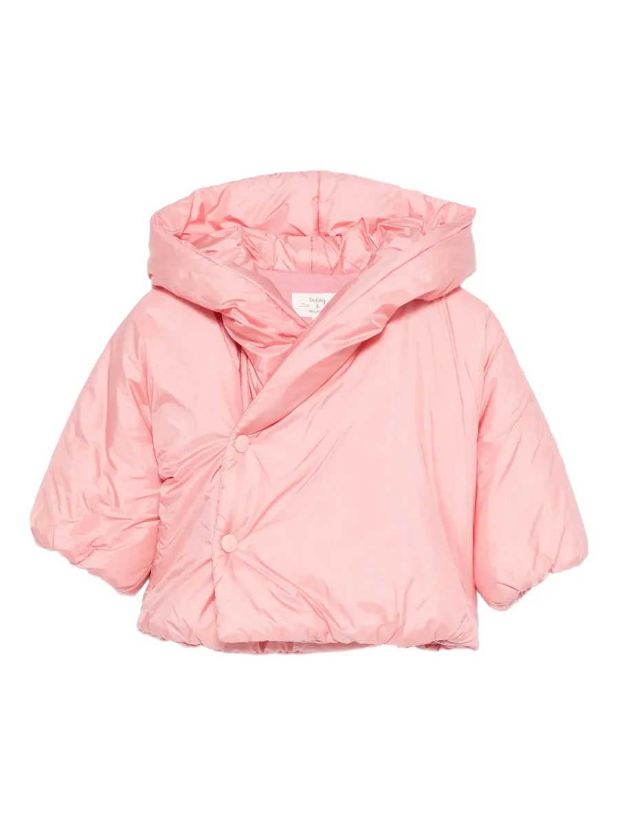 GIUBBINO PER NEONATA ROSA TEDDY&MINOU