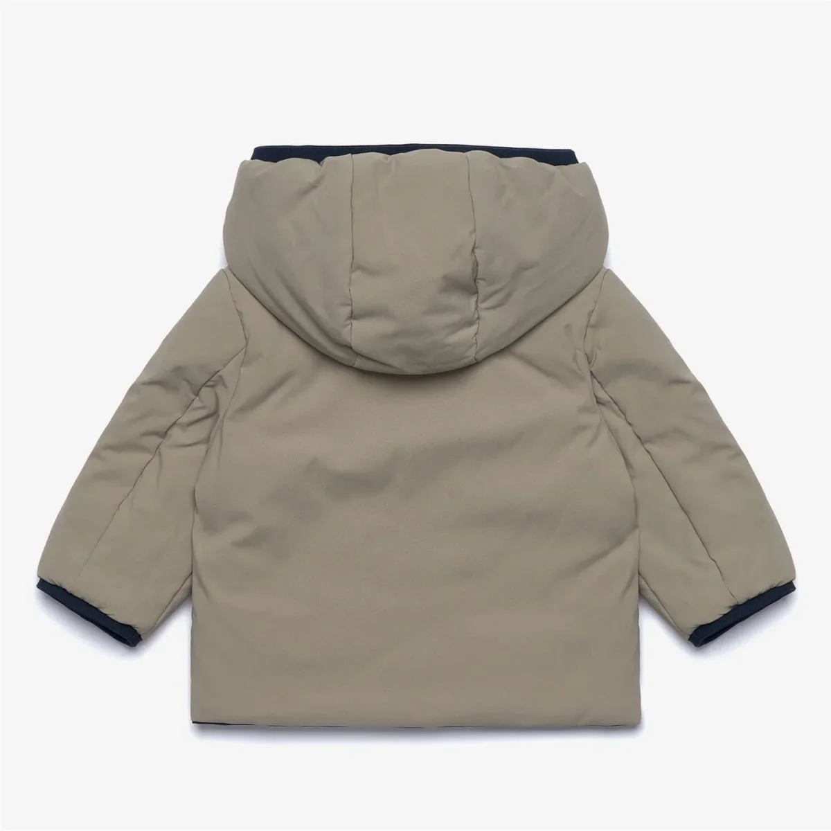 GIUBBINO REVERSIBILE BLU-VERDE OLIVA K-WAY - immagine 5