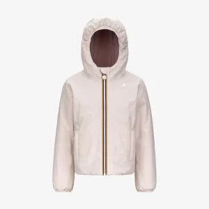 GIUBBINO REVERSIBILE ROSA CHIARO/ROSA CIPOLLA K-WAY