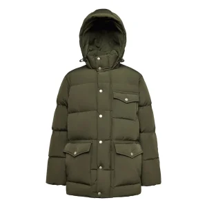 GIUBBINO VERDE CON TASCHINO SUL DAVANTI PYRENEX