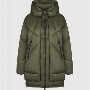 GIUBBINO VERDE LUNGO CANADIAN