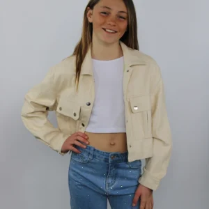 Giubbotto con chiusura bottoni