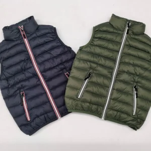 Smanicato da bambino con zip in contrasto