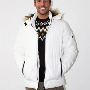 Giubbotto trapuntato con zip termosaldate