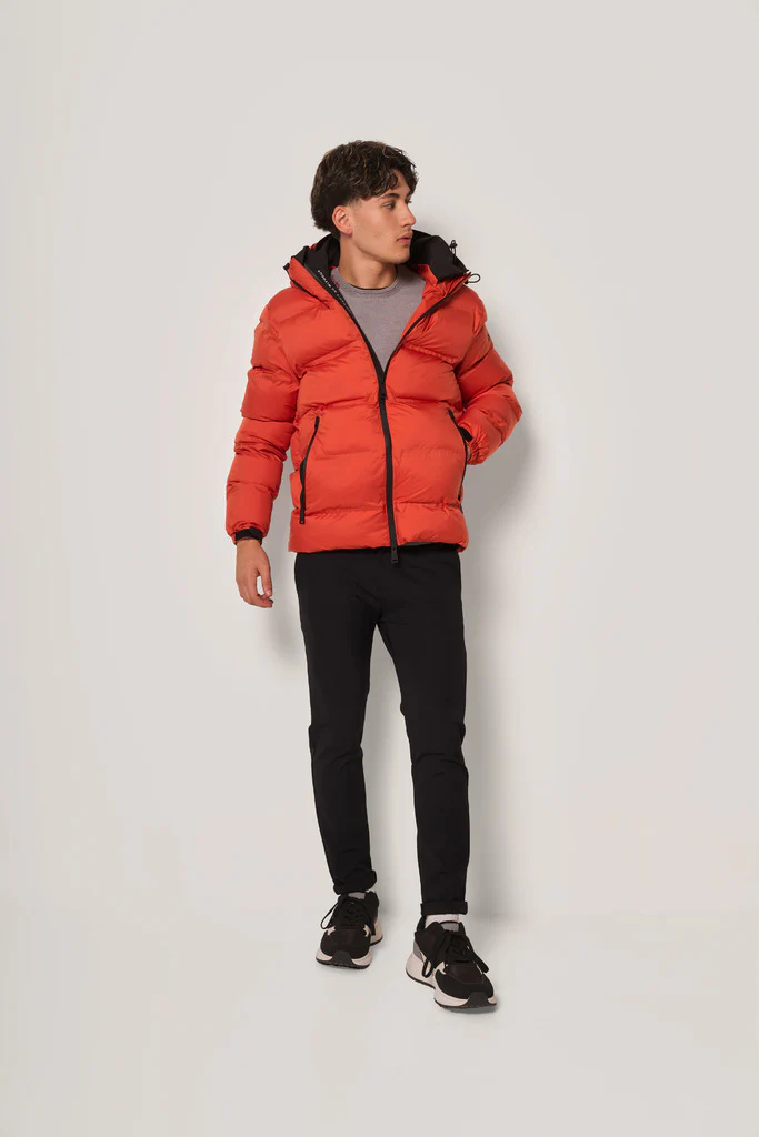Piumino uomo con cappuccio - immagine 3
