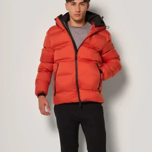 Piumino uomo con cappuccio