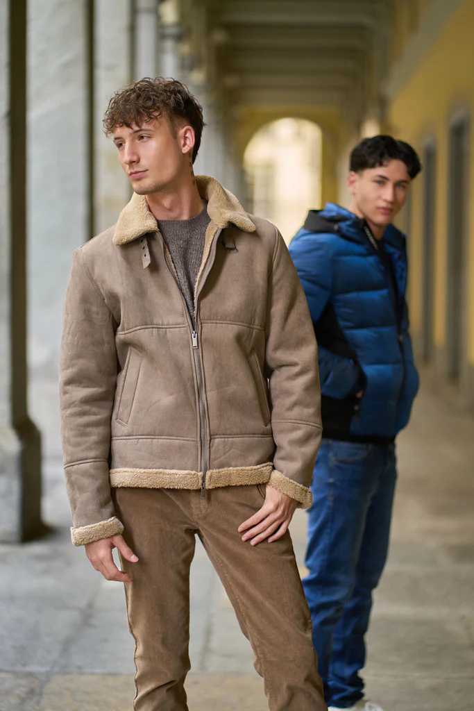 Montone uomo con pelliccia - immagine 3