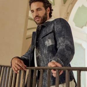 Casacca da uomo in demin