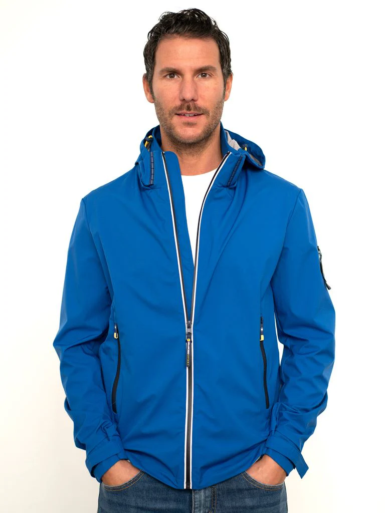 Giacca impermeabile con cappuccio - immagine 3