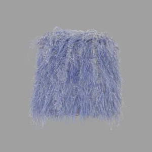 GONNA AZZURRA CON PIUME DOUUOD