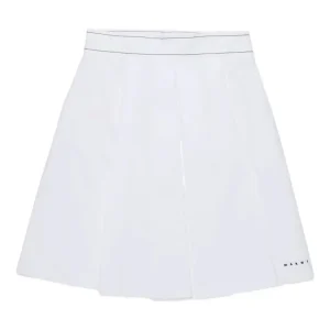 GONNA BIANCA CON CUCITURE NERE MARNI