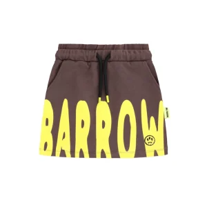 GONNA MARRONE CON LOGO GIALLO BARROW