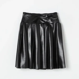 GONNA NERA PLISSETTATA MSGM