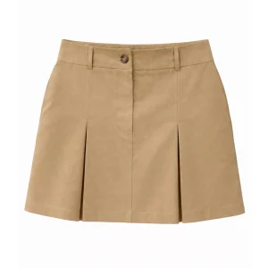 Gonna Donna Corta con Pieghe – Beige Sabbia