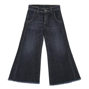 JEANS A ZAMPA BLU SCURO DONDUP