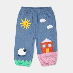 JEANS BLU  CON DECORI STELLA MCCARTNEY