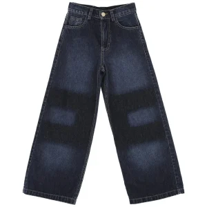 JEANS BLU SCURO CON IMPRONTA DOPPIA SFUMATA ELISABETTA FRANCHI