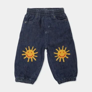 JEANS BLU SCURO CON STAMPA STELLA MCCARTNEY