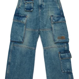 JEANS CARGO BLU MAISON MARGIELA