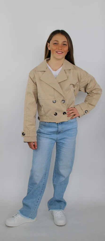 Jeans sfrangiato al fondo - immagine 2