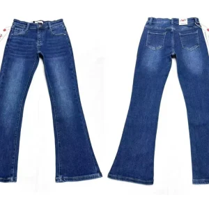 Jeans bambina a zampa