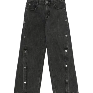 JEANS NERO CON BOTTONI  STELLA MCCARTNEY