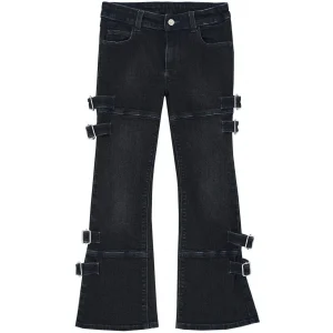 JEANS NERO MISS BLUMARINE