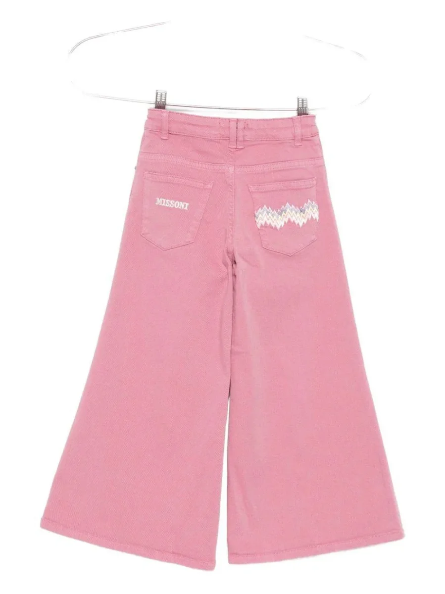 JEANS ROSA CON LOGO POSTERIORE MISSONI - immagine 3