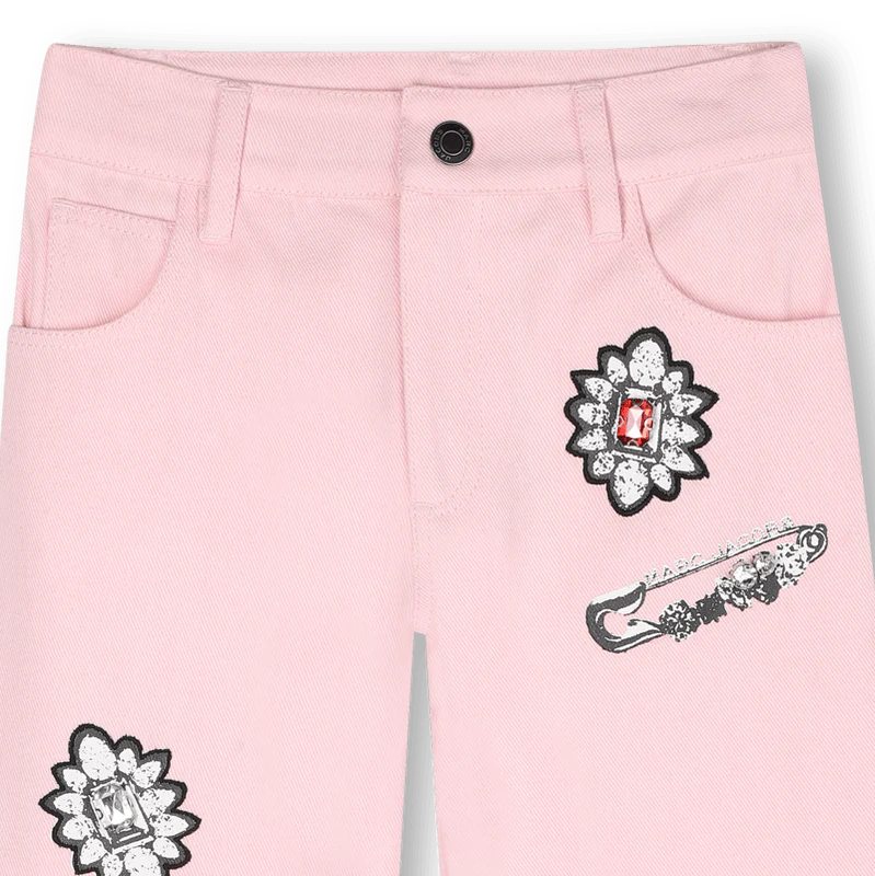 JEANS ROSA CON STAMPE MARC JACOBS - immagine 4