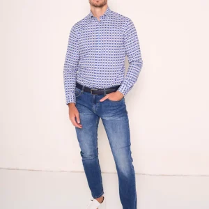 Jeans slim fit blu denim