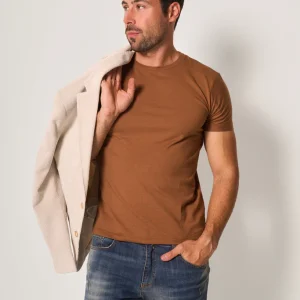 Jeans Uomo Blu Effetto Used