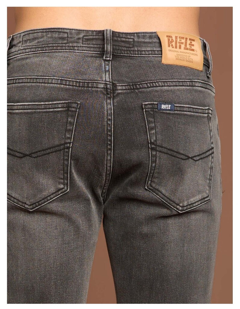 Jeans da uomo slim fit RIFLE slavato - immagine 3