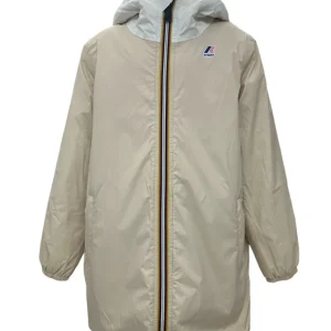 GIUBBINO BEIGE/BIANCO ORSETTO K-WAY