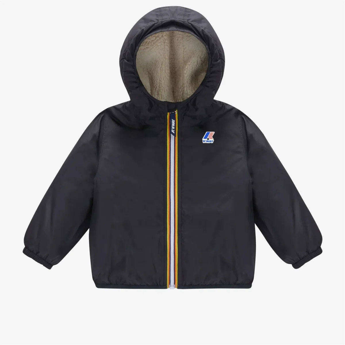 K-WAY NERO ORSETTO - immagine 2