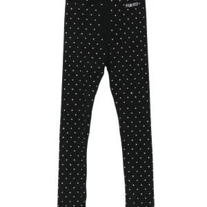 LEGGINGS CON STRASS NERO PINKO