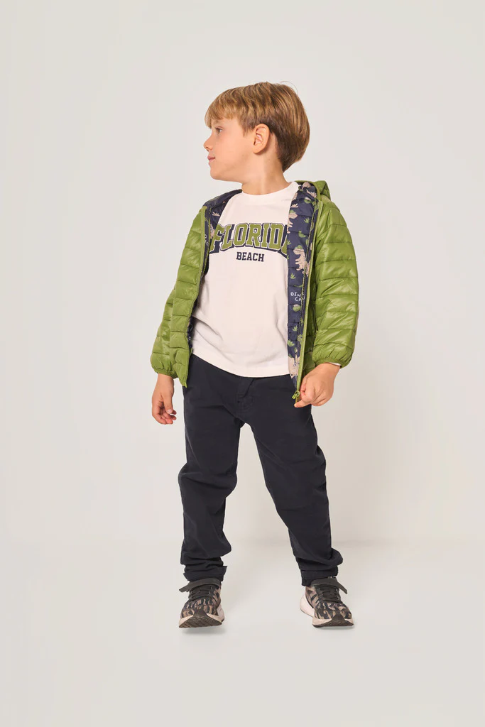 Maglia maniche lunghe con scritta