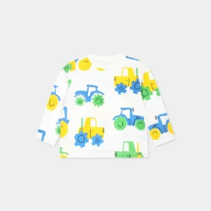 MAGLIA BIANCA CON STAMPA STELLA MCCARTNEY