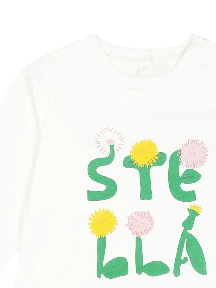 MAGLIA BIANCA CON STAMPA STELLA MCCARTNEY - immagine 3