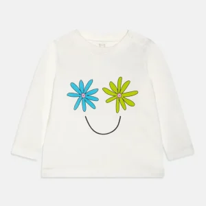 MAGLIA BIANCA CON STAMPA STELLA MCCARTNEY