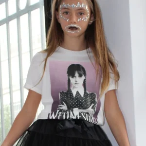 T-shirt stampa Wednesday