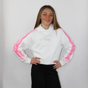 Felpa da bambina PIREX con fasce laterali