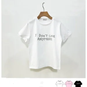 Maglietta da bambina con scritta