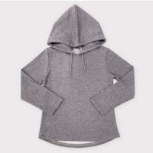 Felpa bambina con cappuccio