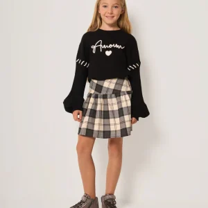 Maglia bambina con ricamo