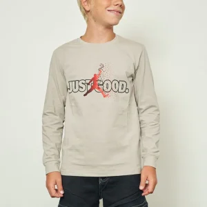 Maglia con scritta just good