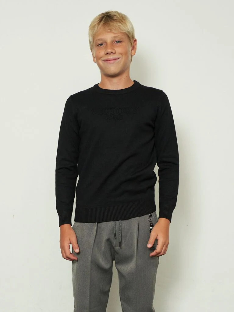 Maglia con scritta in rilievo - immagine 3