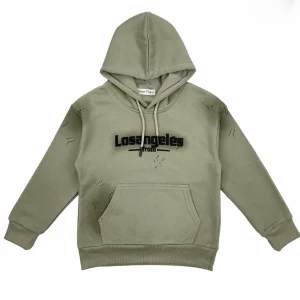 Felpa bambino stampa lettering