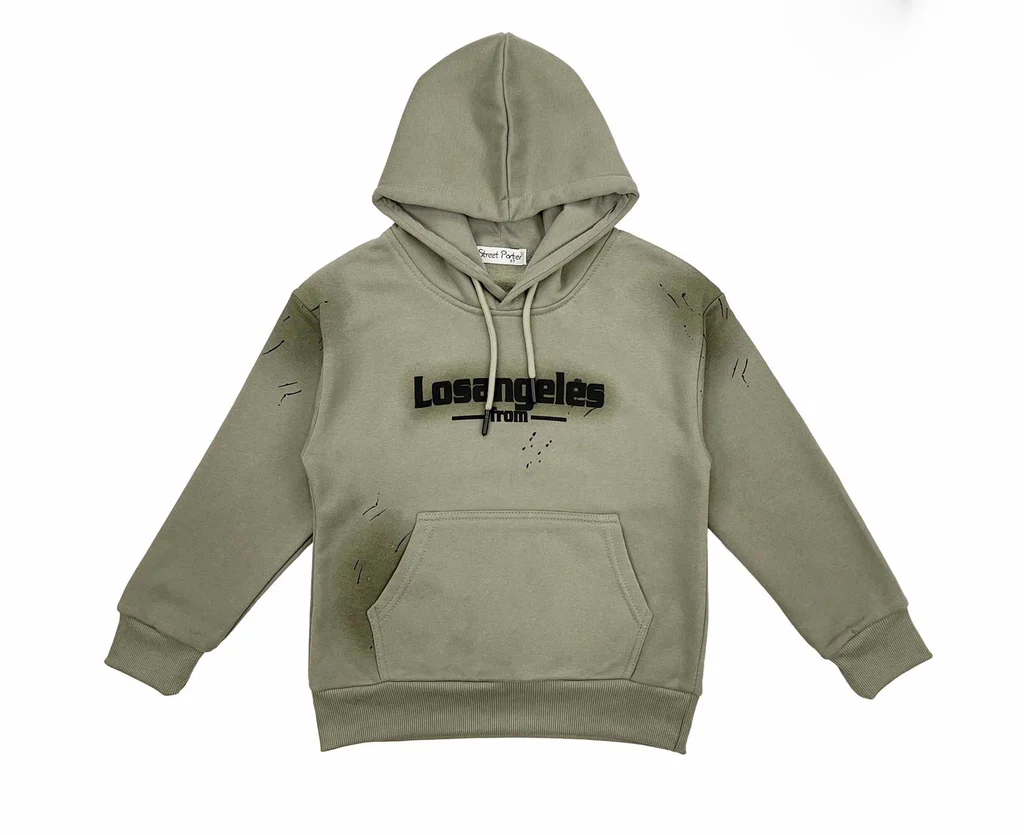 Felpa bambino stampa lettering - immagine 2