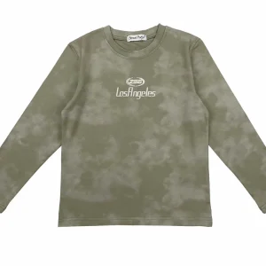 Maglia bambino girocollo stampa lettering